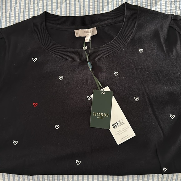 NWT Hobbs Elea Heart Jumper - Picture 5 of 6